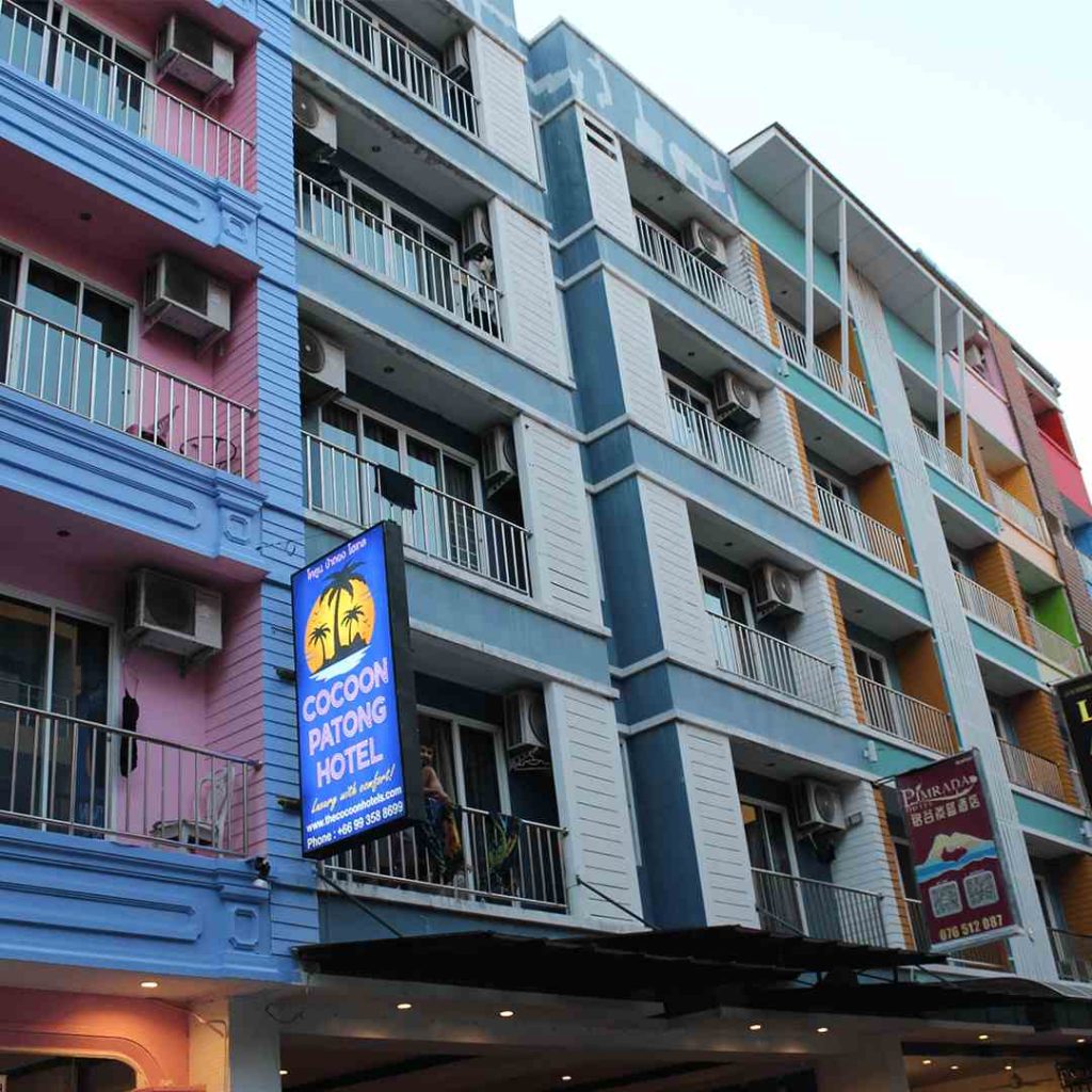 Cocoon Patong hotel front